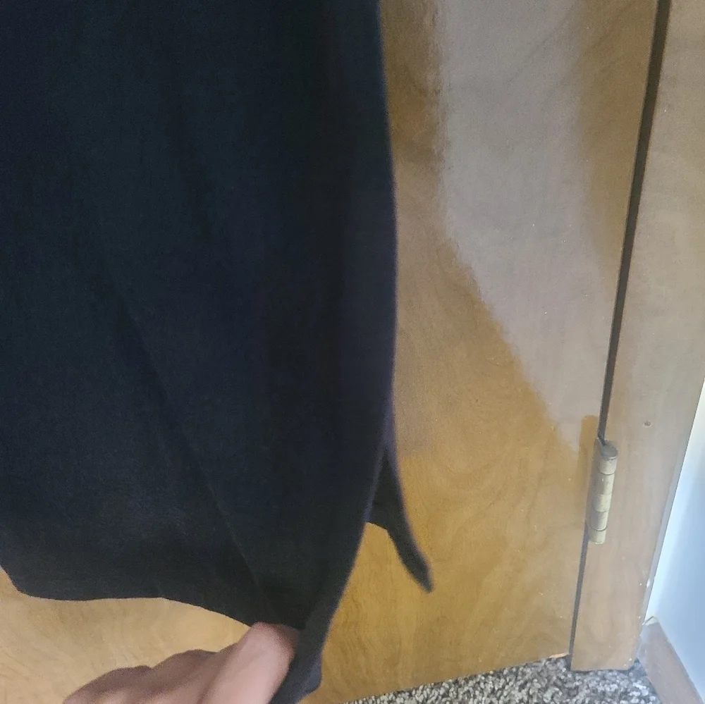 Abercrombie & Fitch black maxi tee shirt dress size medium